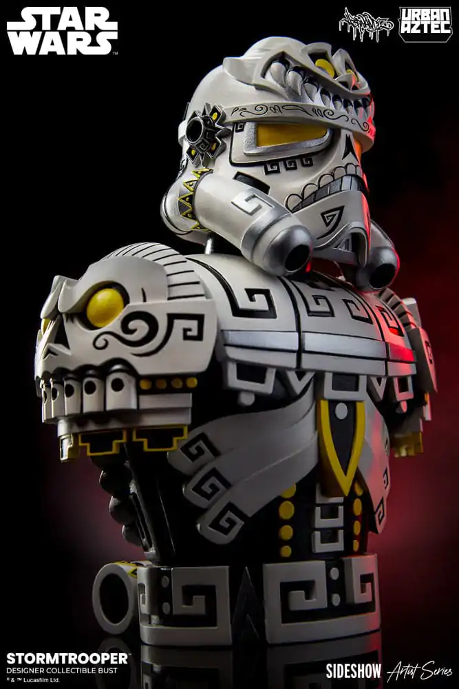 Star Wars Sideshow Artist Series Designer-Büste Stormtrooper by Jesse Hernandez 18 cm Produktfoto