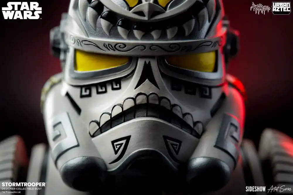 Star Wars Sideshow Artist Series Designer-Büste Stormtrooper by Jesse Hernandez 18 cm Produktfoto