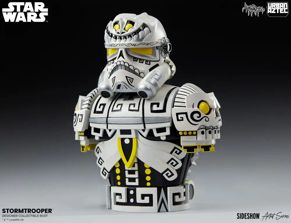 Star Wars Sideshow Artist Series Designer-Büste Stormtrooper by Jesse Hernandez 18 cm Produktfoto