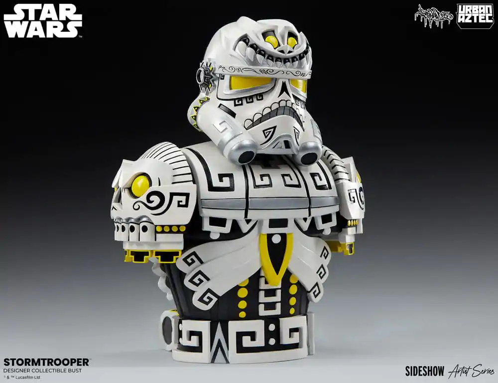 Star Wars Sideshow Artist Series Designer-Büste Stormtrooper by Jesse Hernandez 18 cm Produktfoto