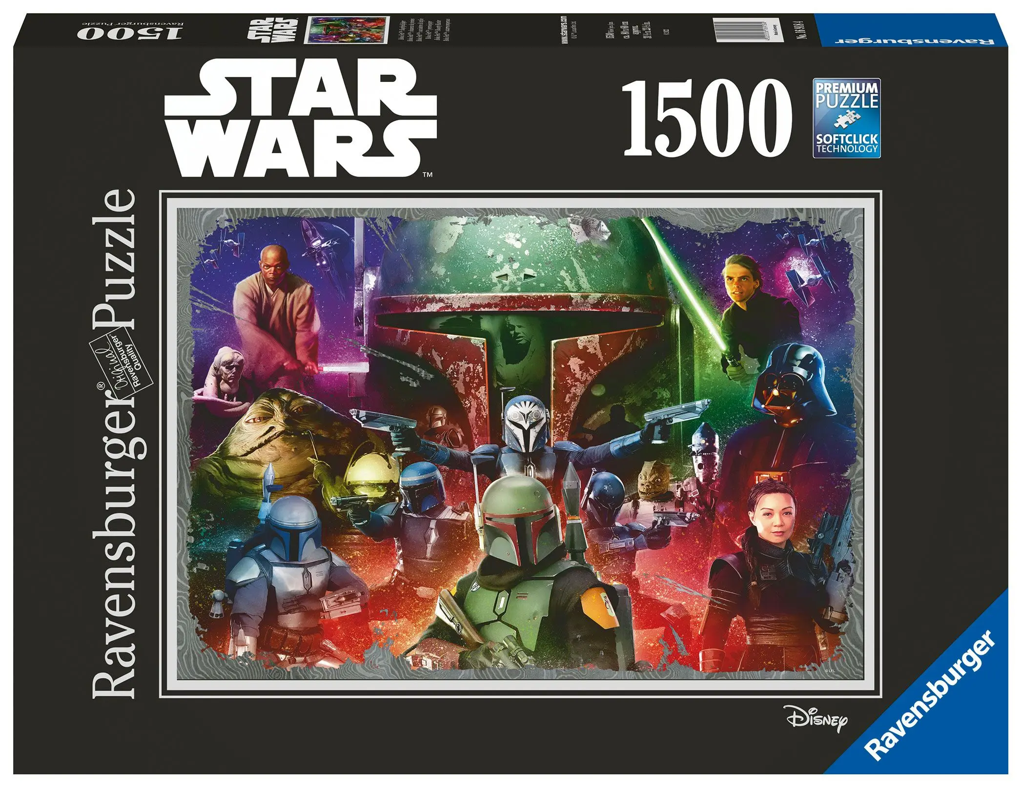 Star Wars Puzzle Star Wars Boba Fett Bounty Hunter (1500 Teile) Produktfoto