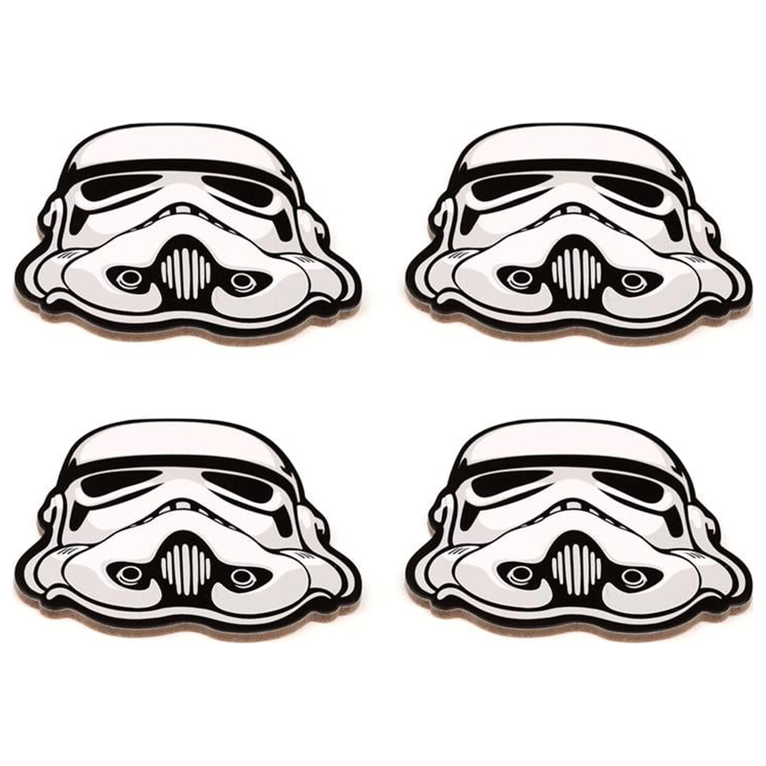 Star Wars Stormtrooper 4er Set Untersetzer Produktfoto