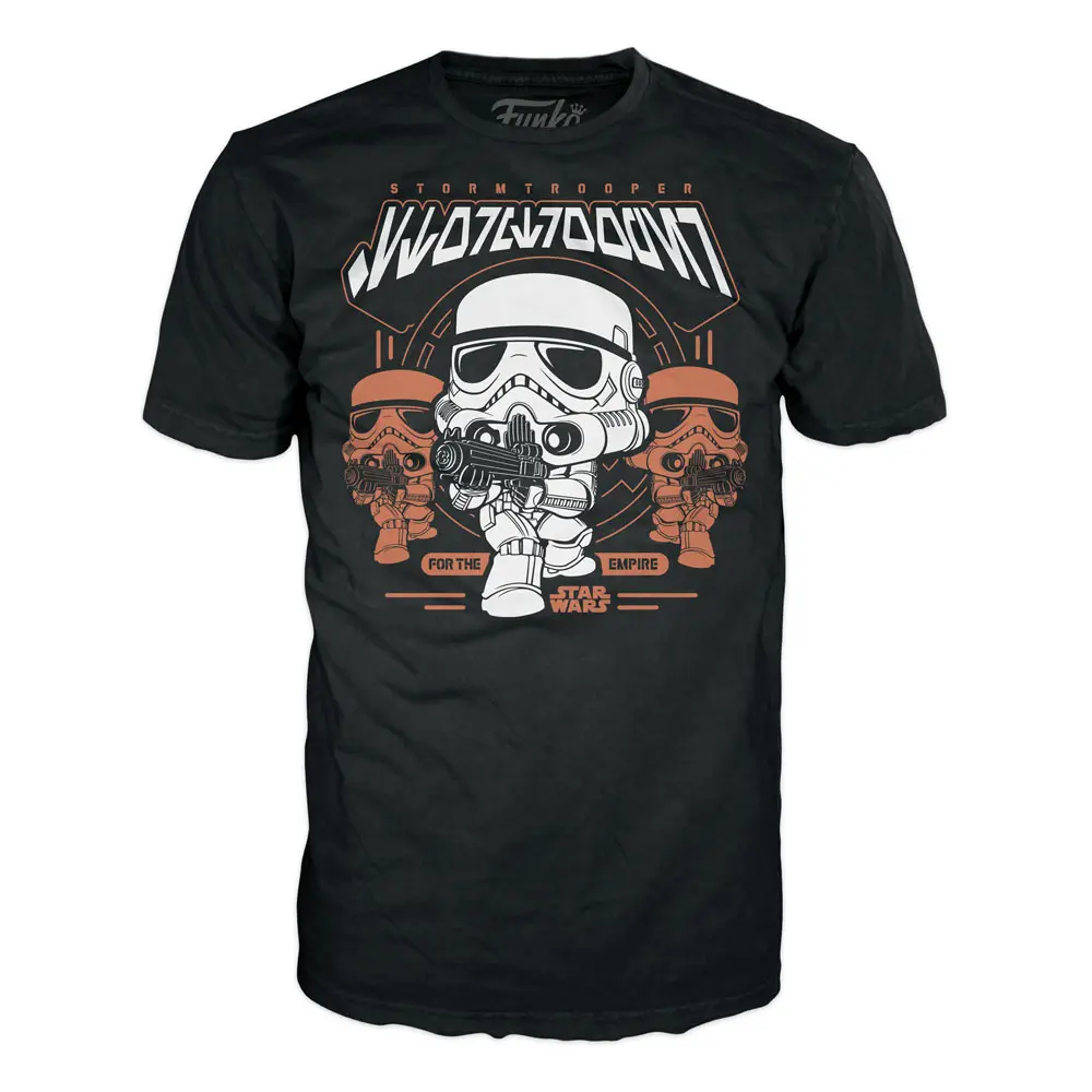 Star Wars Stormtrooper Funko POP! Figur &amp; T-Shirt Set Produktfoto