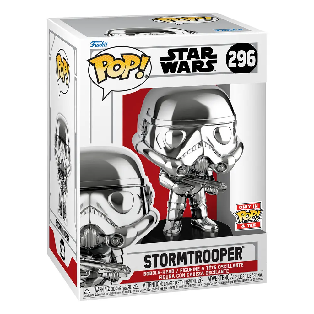 Star Wars Stormtrooper Funko POP! Figur &amp; T-Shirt Set Produktfoto