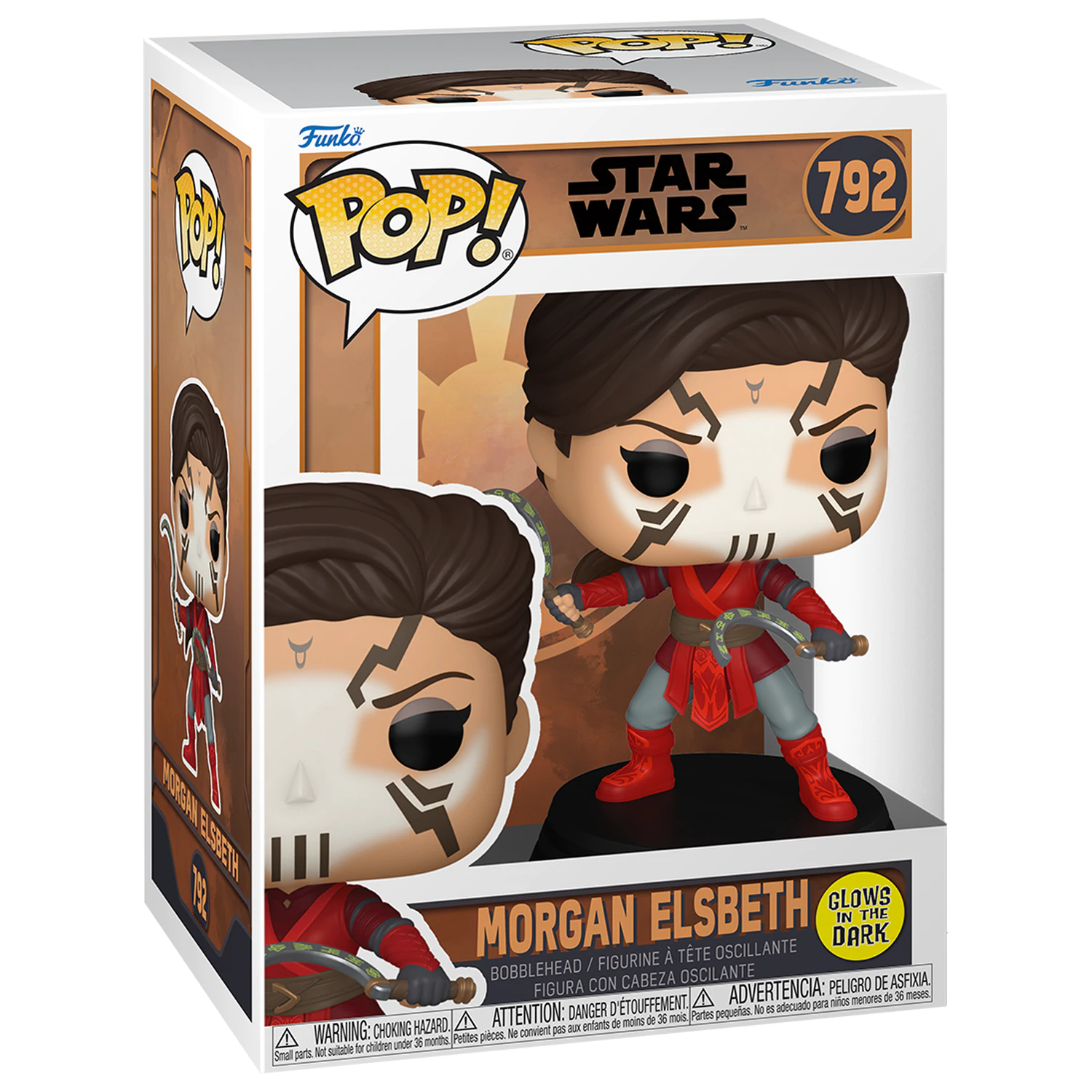 Star Wars: Tales of the Empire Funko POP! Vinyl Figur Morgan Elsbeth (Glow) 9 cm Produktfoto