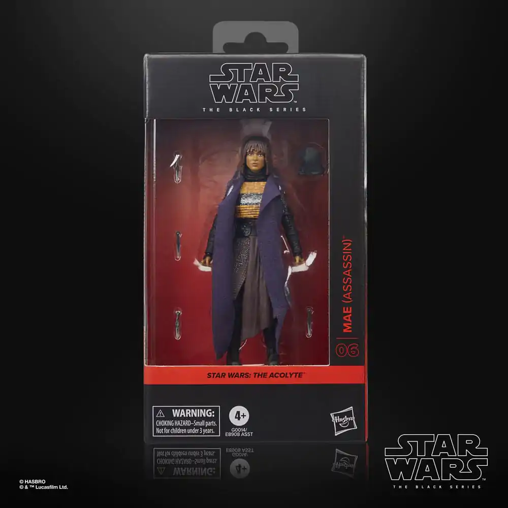 Star Wars: The Acolyte Black Series Actionfigur Mae (Assassin) 15 cm Produktfoto