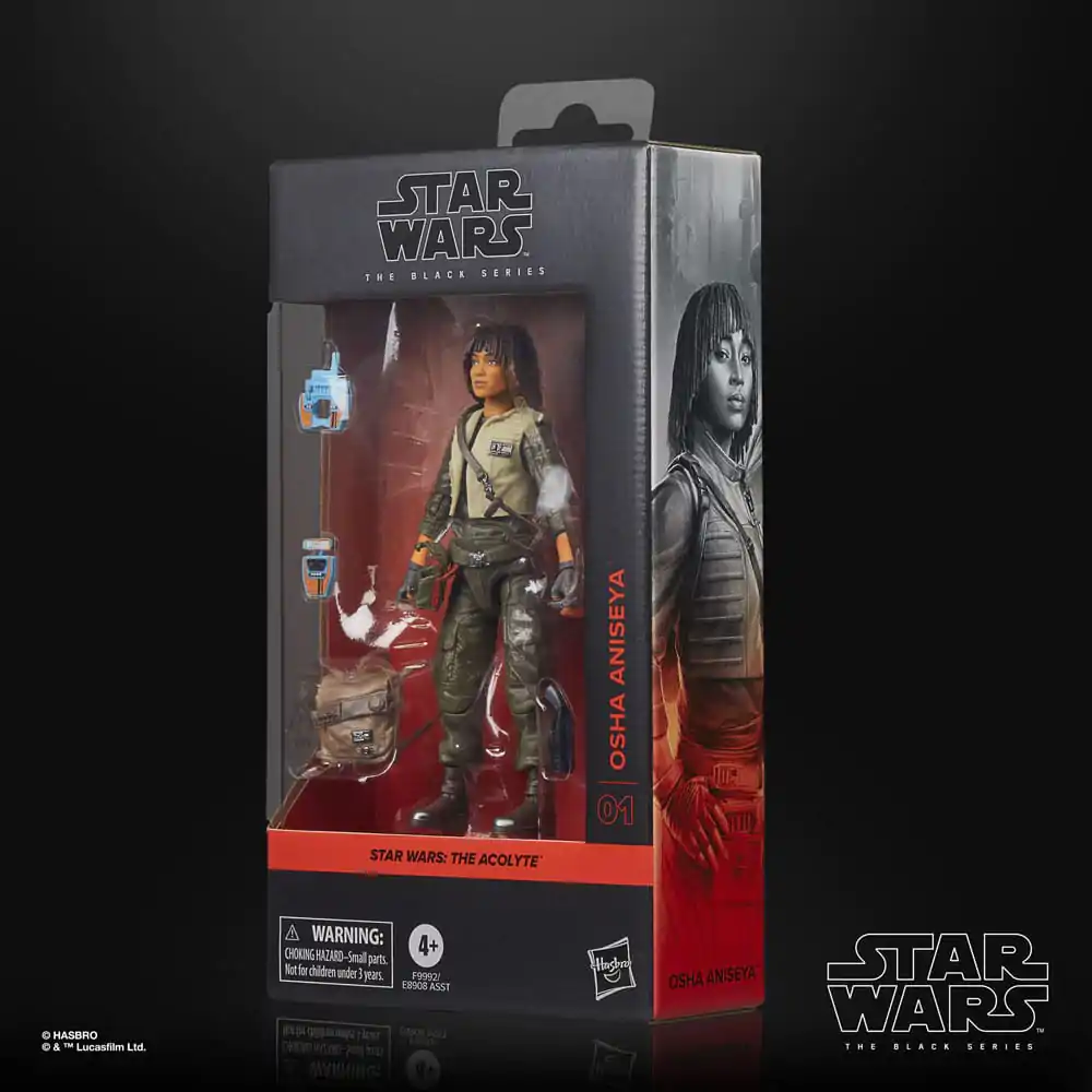 Star Wars: The Acolyte Black Series Actionfigur Osha Aniseya 15 cm Produktfoto