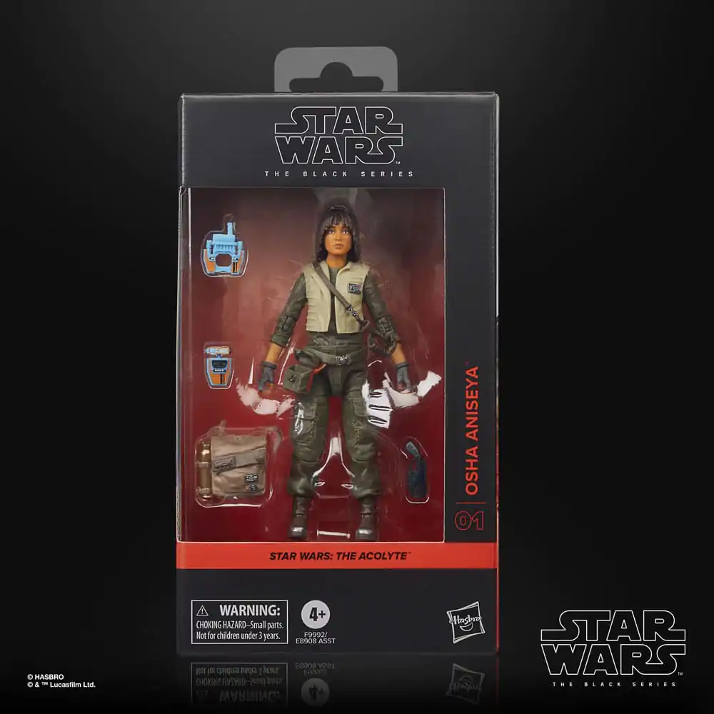 Star Wars: The Acolyte Black Series Actionfigur Osha Aniseya 15 cm Produktfoto