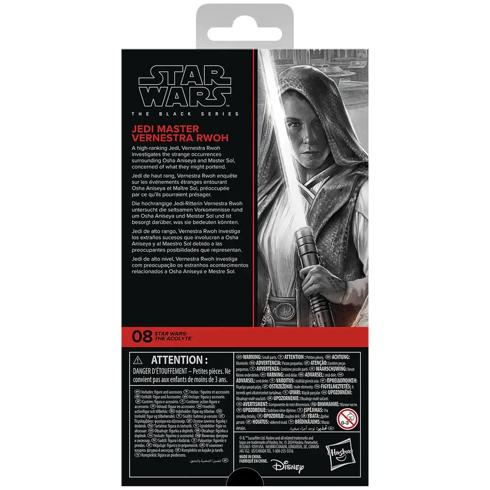 Star Wars The Acolyte Jedi Master Vernestra Rwoh Figur 15cm Produktfoto