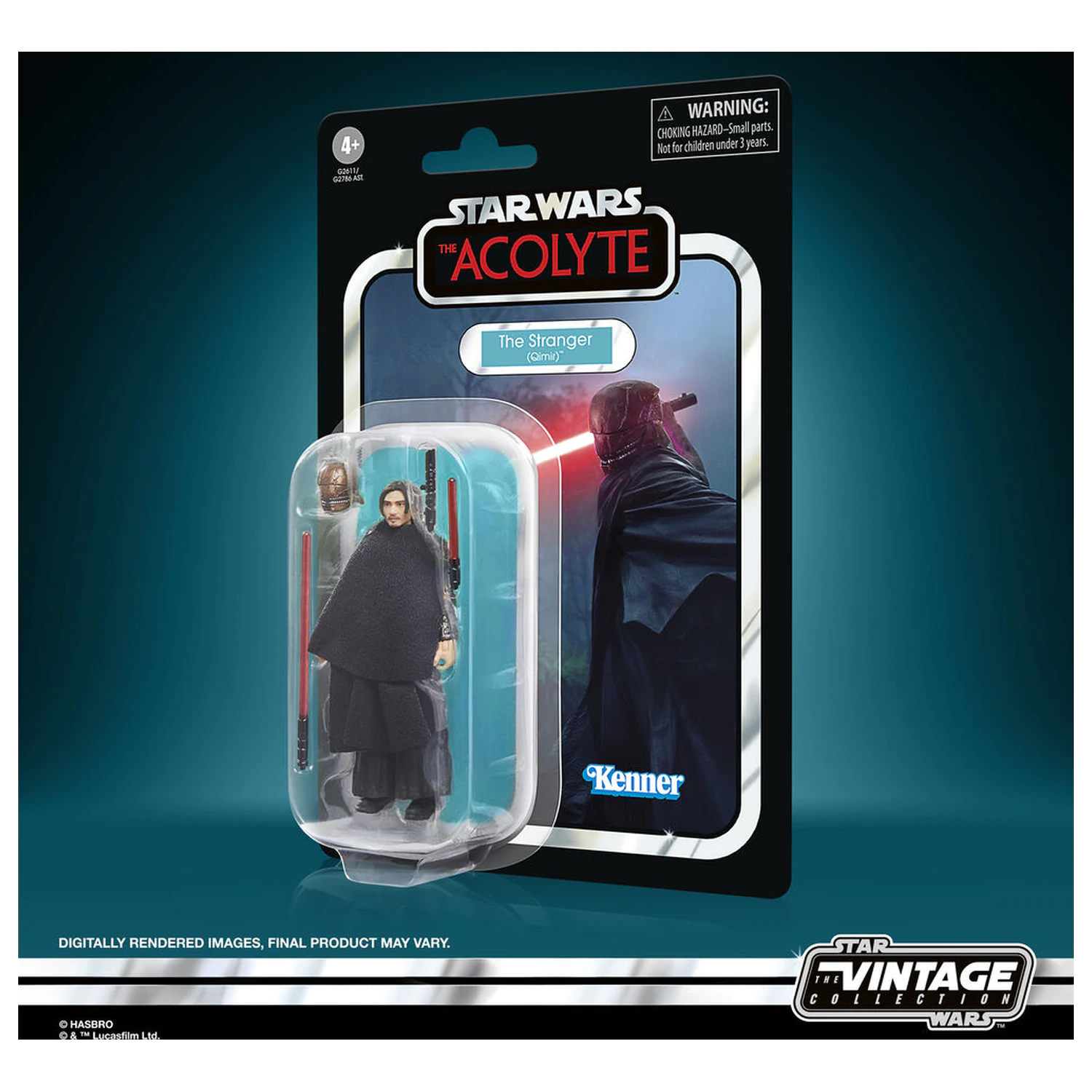Star Wars The Acolyte The Stranger Qimir Figur 9,5 cm Produktfoto