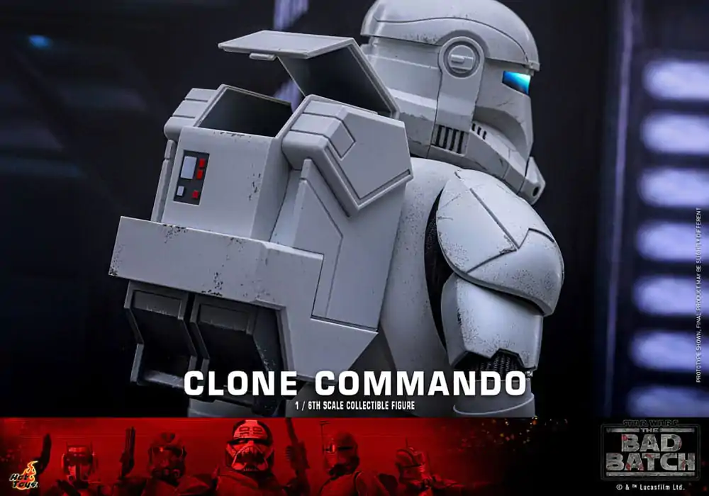 Star Wars: The Bad Batch Actionfigur 1/6 Clone Commando 30 cm Produktfoto