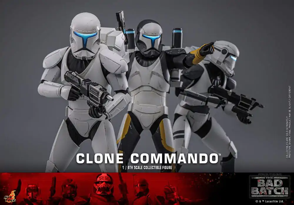 Star Wars: The Bad Batch Actionfigur 1/6 Clone Commando 30 cm Produktfoto