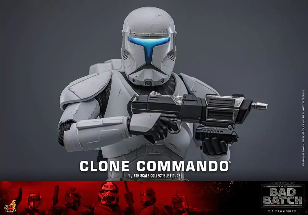 Star Wars: The Bad Batch Actionfigur 1/6 Clone Commando 30 cm Produktfoto