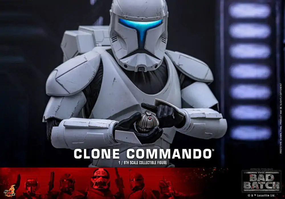 Star Wars: The Bad Batch Actionfigur 1/6 Clone Commando 30 cm Produktfoto