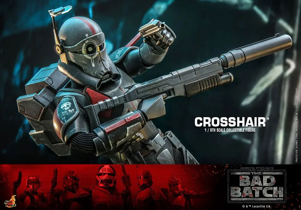 Star Wars: The Bad Batch Action Figur 1/6 Crosshair 30 cm Produktfoto