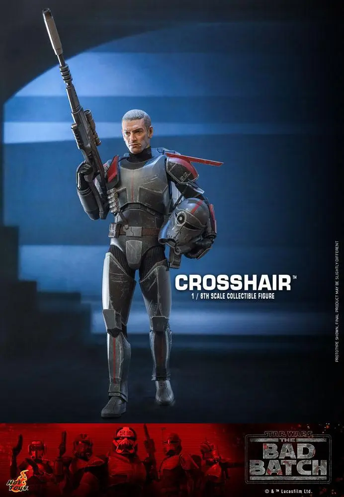 Star Wars: The Bad Batch Action Figur 1/6 Crosshair 30 cm Produktfoto