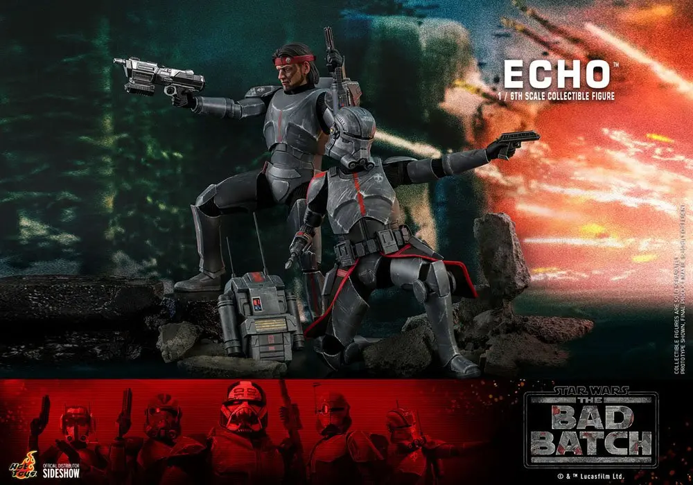 Star Wars The Bad Batch Actionfigur 1/6 Echo 29 cm termékfotó