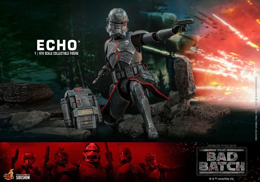 Star Wars The Bad Batch Actionfigur 1/6 Echo 29 cm termékfotó