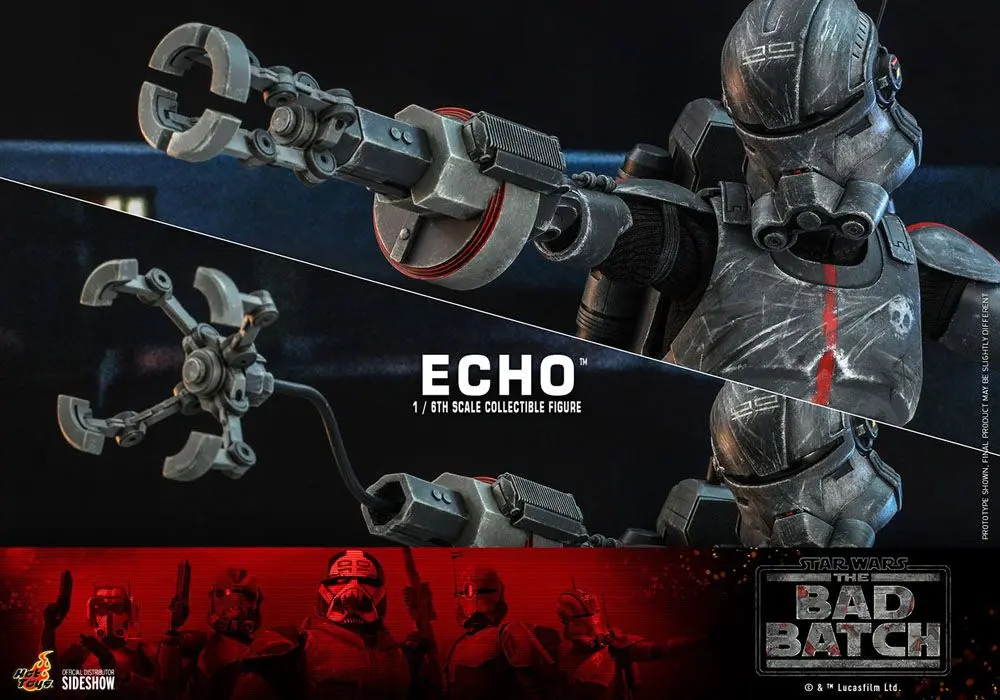 Star Wars The Bad Batch Actionfigur 1/6 Echo 29 cm termékfotó