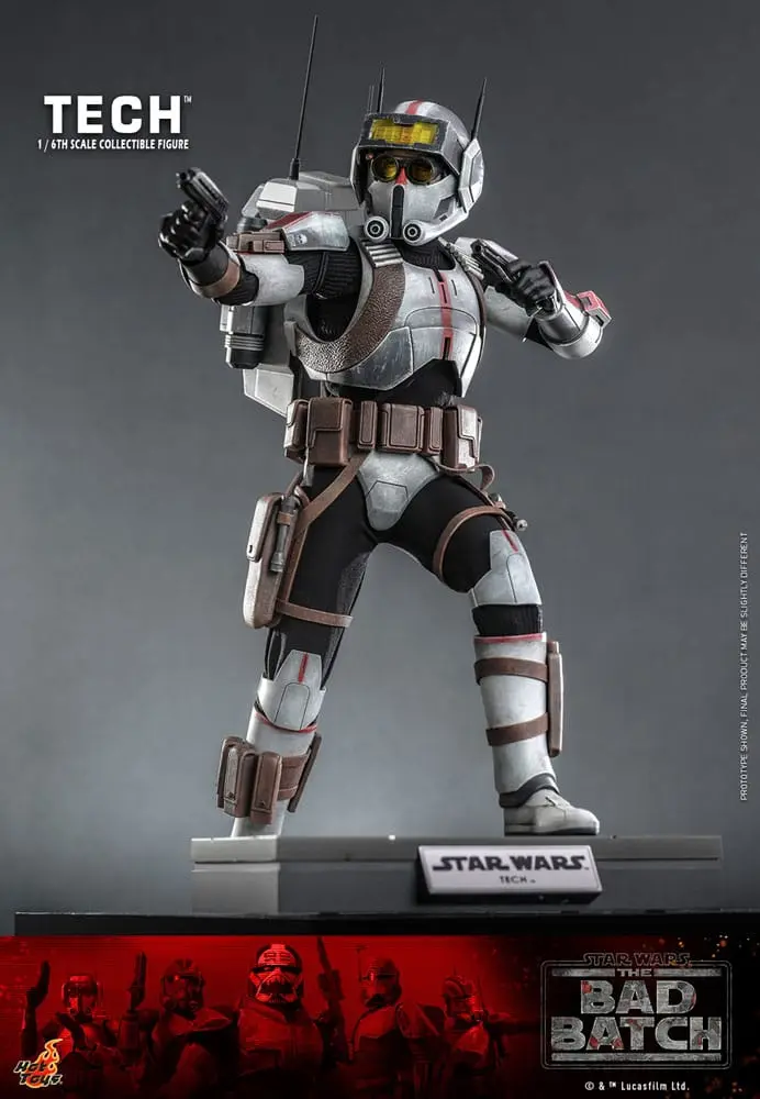 Star Wars: The Bad Batch Actionfigur 1/6 Tech 31 cm Produktfoto