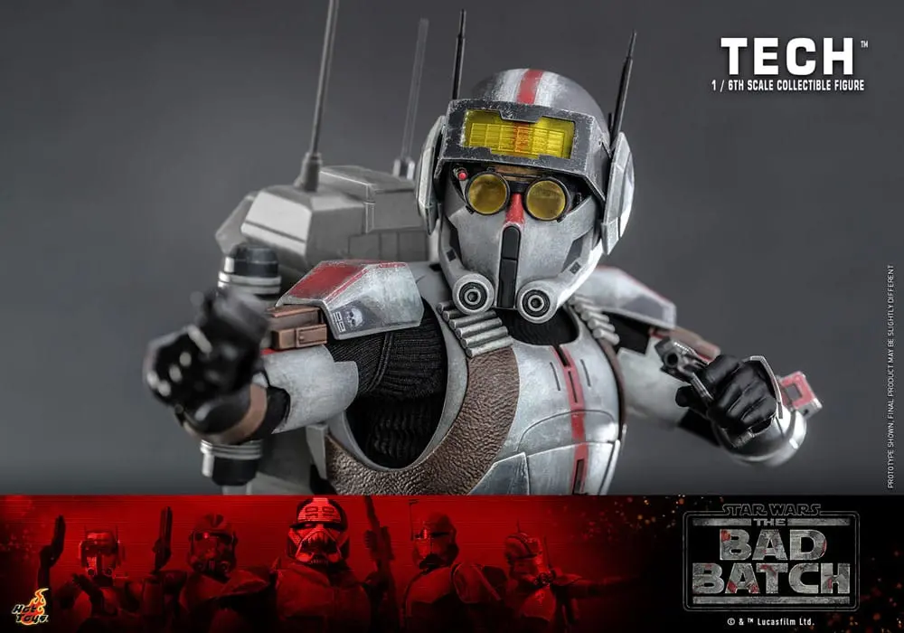 Star Wars: The Bad Batch Actionfigur 1/6 Tech 31 cm Produktfoto