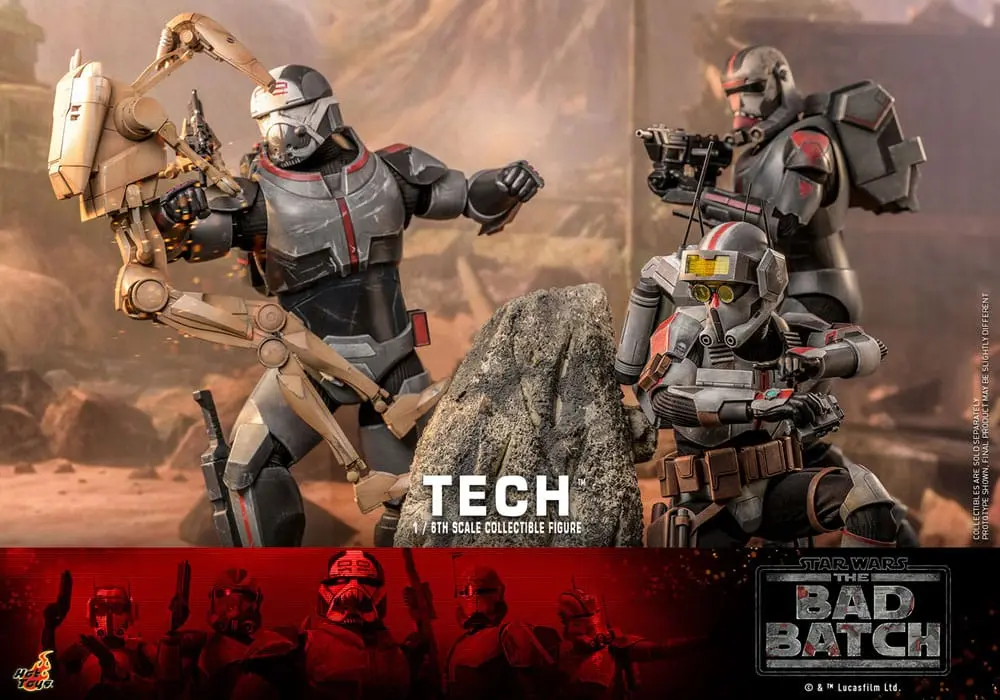 Star Wars: The Bad Batch Actionfigur 1/6 Tech 31 cm Produktfoto