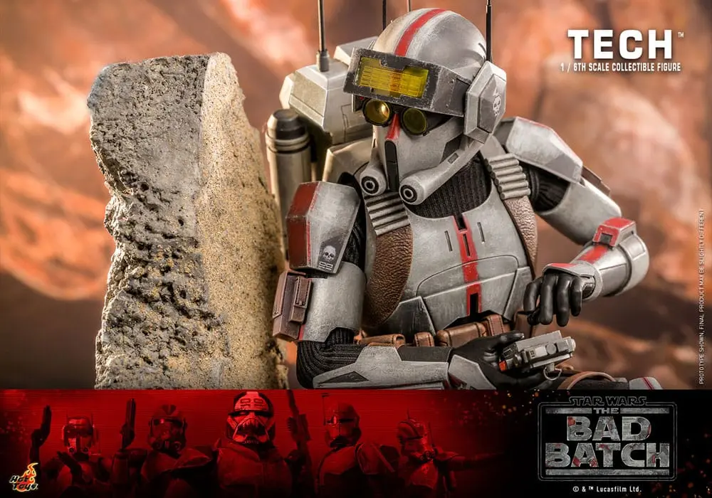 Star Wars: The Bad Batch Actionfigur 1/6 Tech 31 cm Produktfoto