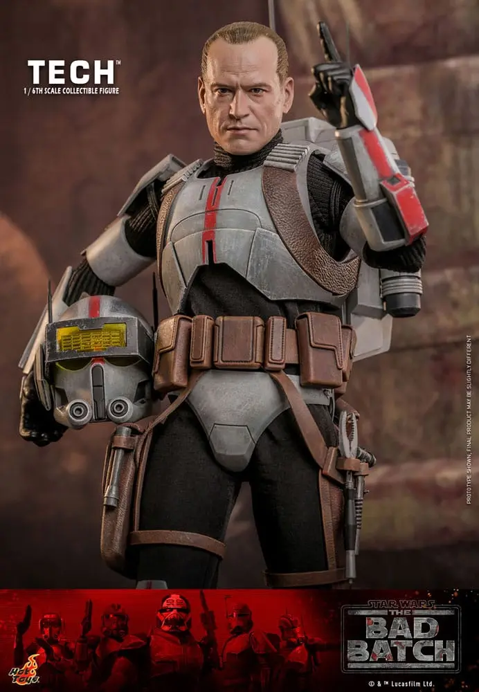 Star Wars: The Bad Batch Actionfigur 1/6 Tech 31 cm Produktfoto