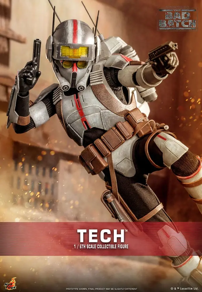 Star Wars: The Bad Batch Actionfigur 1/6 Tech 31 cm Produktfoto