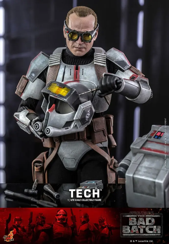 Star Wars: The Bad Batch Actionfigur 1/6 Tech 31 cm Produktfoto