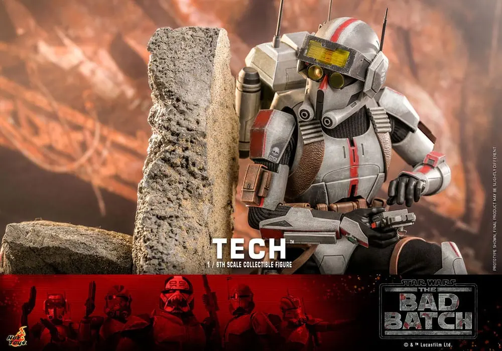 Star Wars: The Bad Batch Actionfigur 1/6 Tech 31 cm Produktfoto