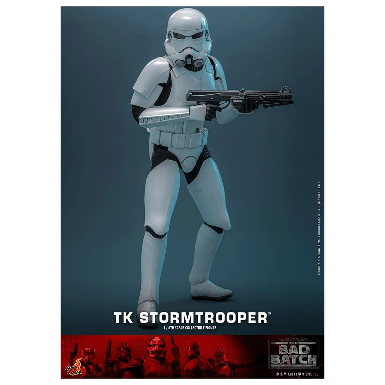Star Wars: The Bad Batch Actionfigur 1/6 TK Stormtrooper 30 cm Produktfoto