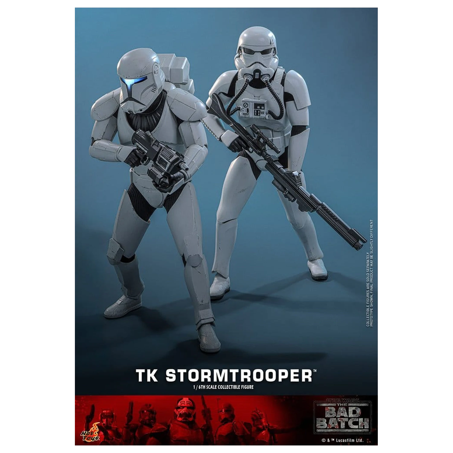 Star Wars: The Bad Batch Actionfigur 1/6 TK Stormtrooper 30 cm Produktfoto