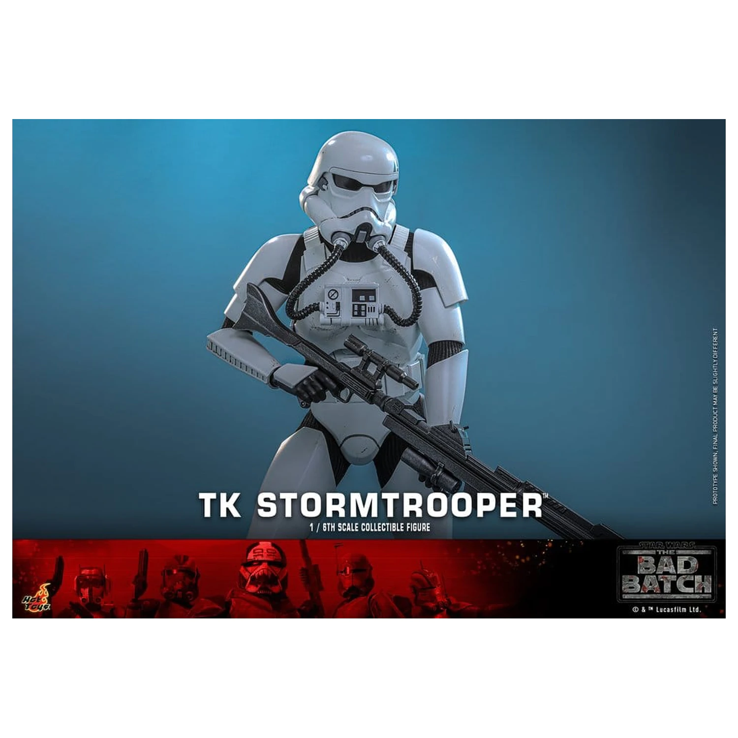 Star Wars: The Bad Batch Actionfigur 1/6 TK Stormtrooper 30 cm Produktfoto