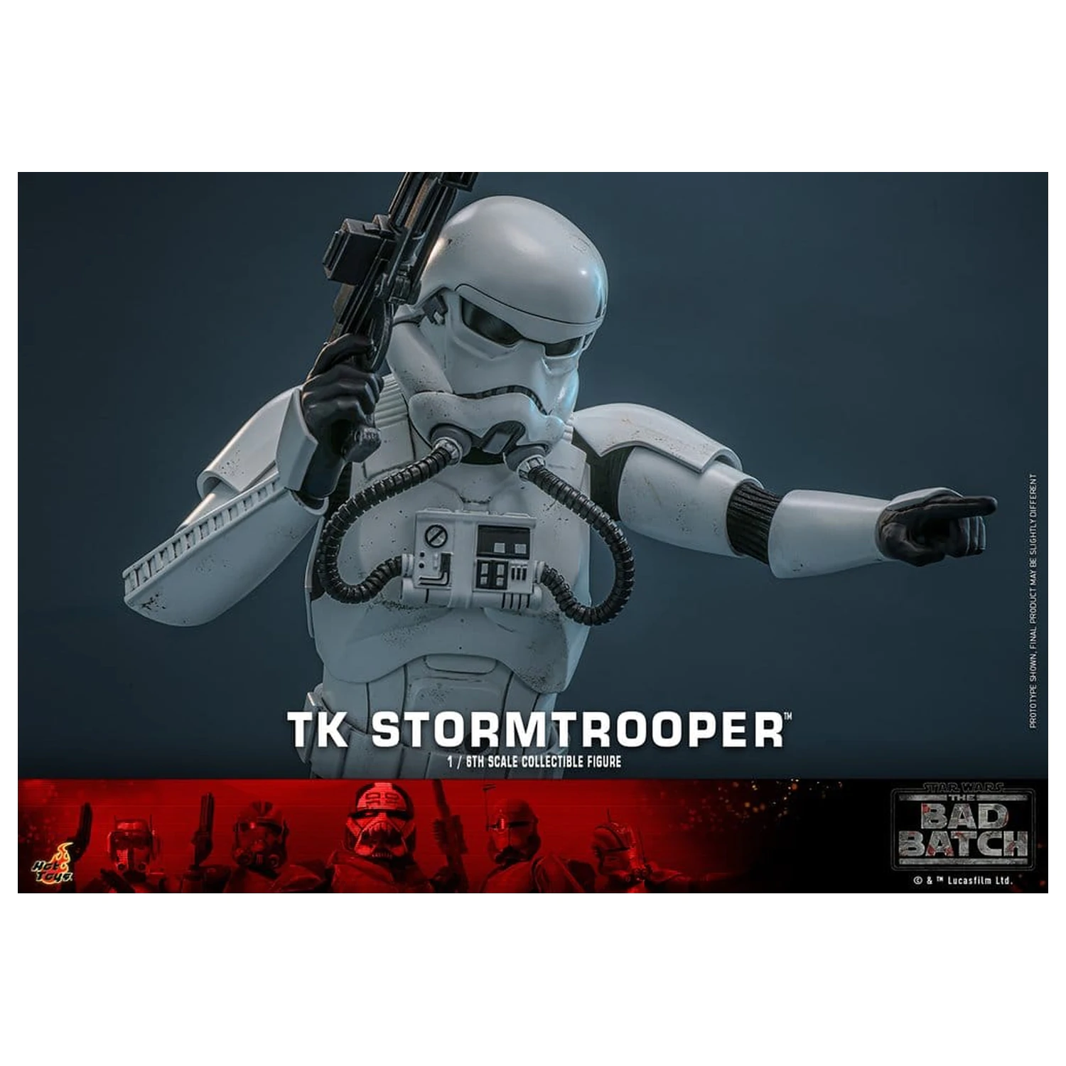 Star Wars: The Bad Batch Actionfigur 1/6 TK Stormtrooper 30 cm Produktfoto