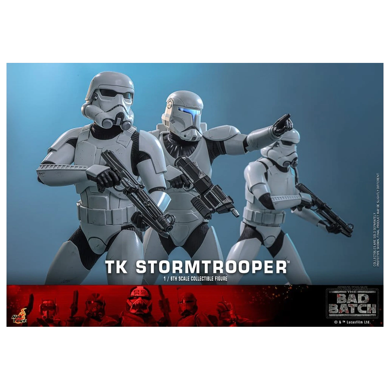 Star Wars: The Bad Batch Actionfigur 1/6 TK Stormtrooper 30 cm Produktfoto