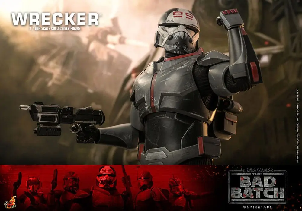 Star Wars: The Bad Batch Actionfigur 1/6 Wrecker 33 cm Produktfoto