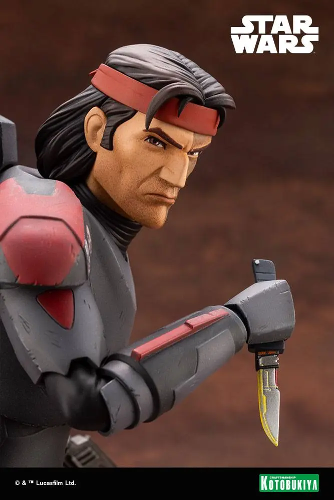 Star Wars The Bad Batch ARTFX PVC Statue 1/7 Hunter 25 cm Produktfoto