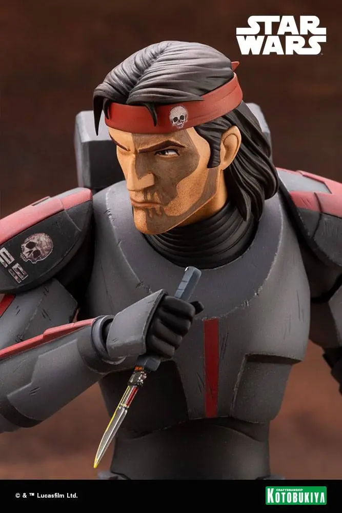 Star Wars The Bad Batch ARTFX PVC Statue 1/7 Hunter 25 cm Produktfoto