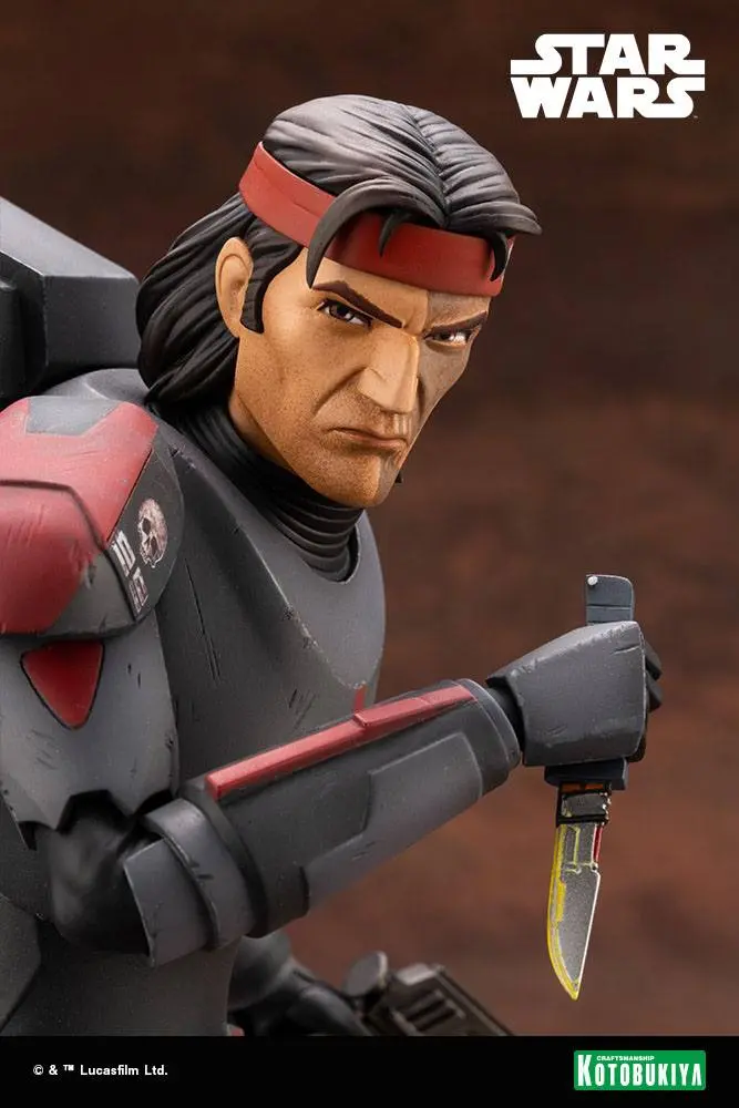 Star Wars The Bad Batch ARTFX PVC Statue 1/7 Hunter 25 cm Produktfoto