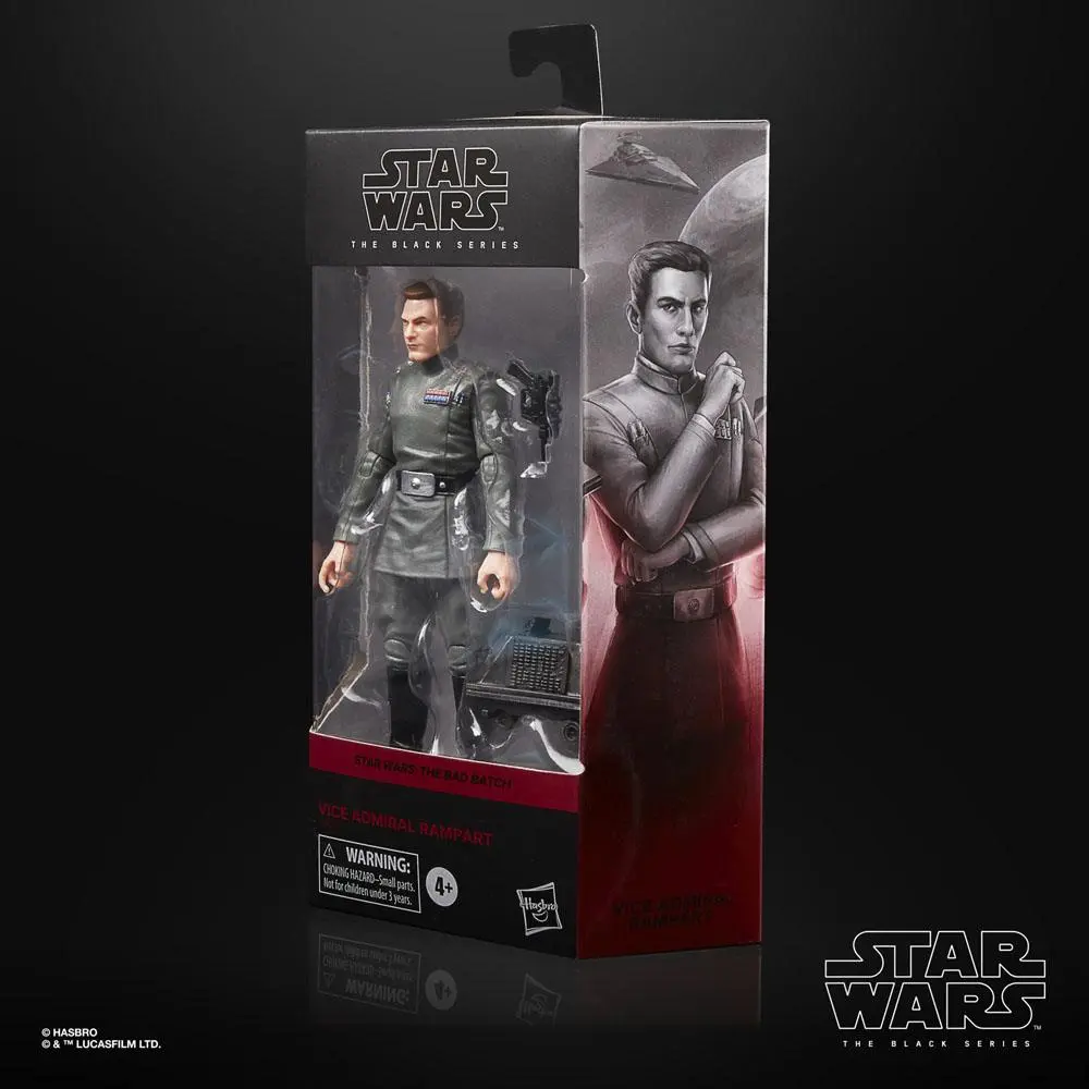 Star Wars The Bad Batch Black Series Actionfigur 2021 Vice Admiral Rampart 15 cm Produktfoto