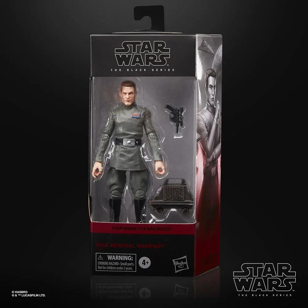 Star Wars The Bad Batch Black Series Actionfigur 2021 Vice Admiral Rampart 15 cm Produktfoto