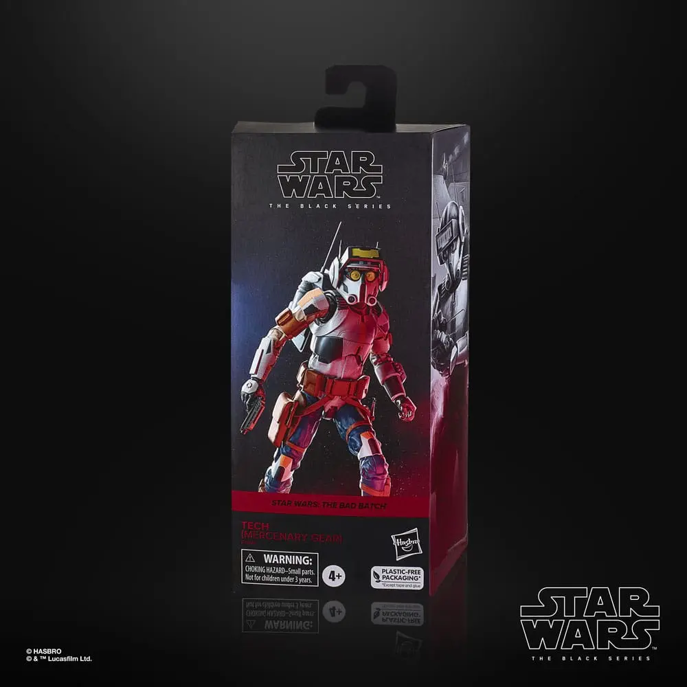 Star Wars: The Bad Batch Black Series Actionfigur Tech (Mercenary Gear) 15 cm Produktfoto
