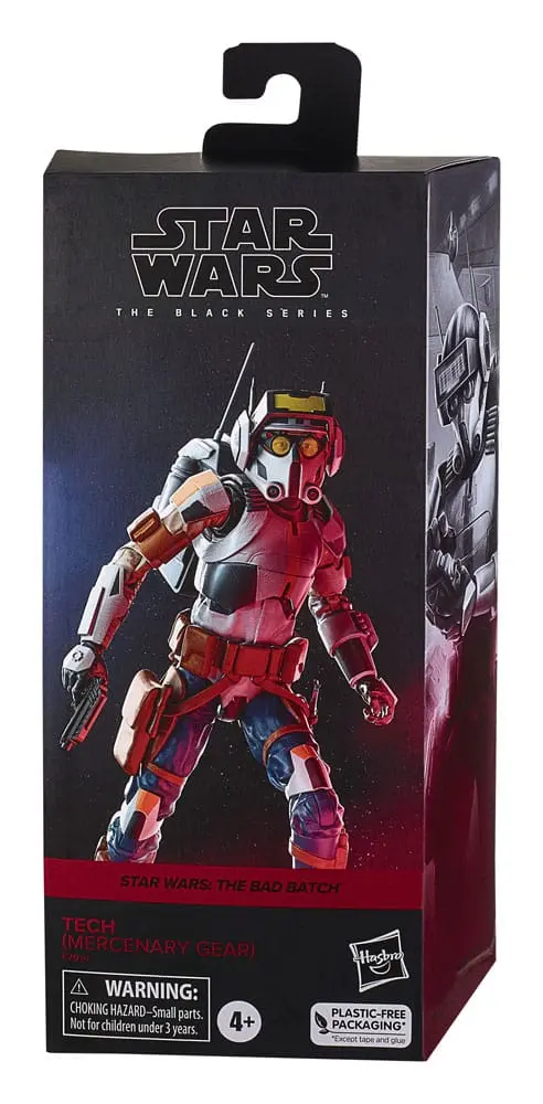 Star Wars: The Bad Batch Black Series Actionfigur Tech (Mercenary Gear) 15 cm Produktfoto
