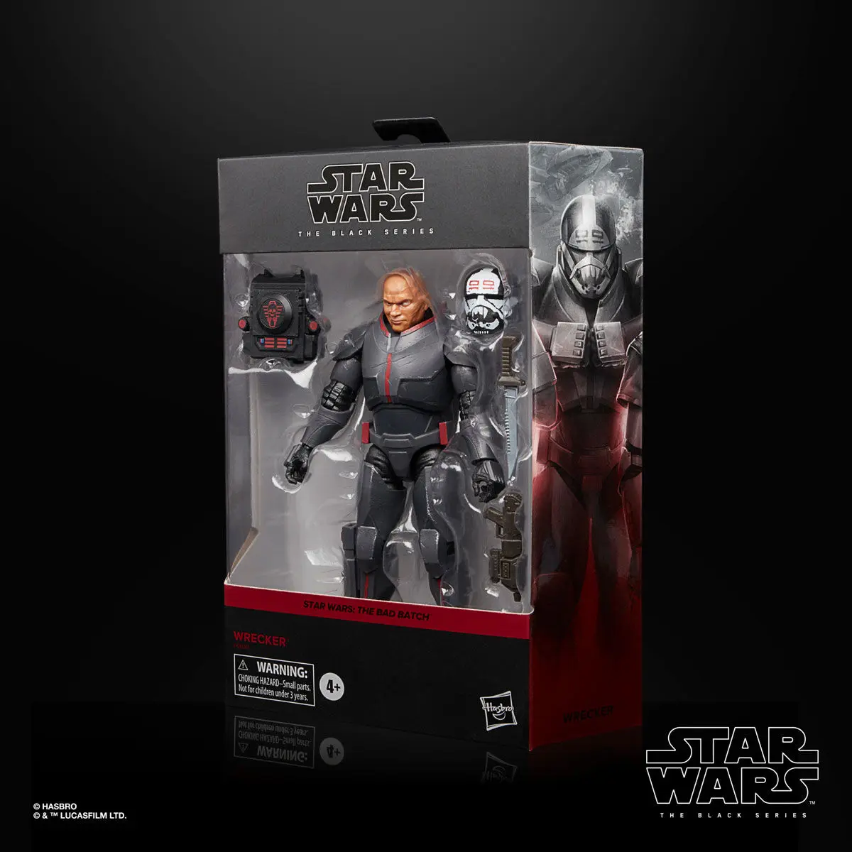 Star Wars The Bad Batch Black Series Deluxe Action Figur 2021 Wrecker 15 cm Produktfoto