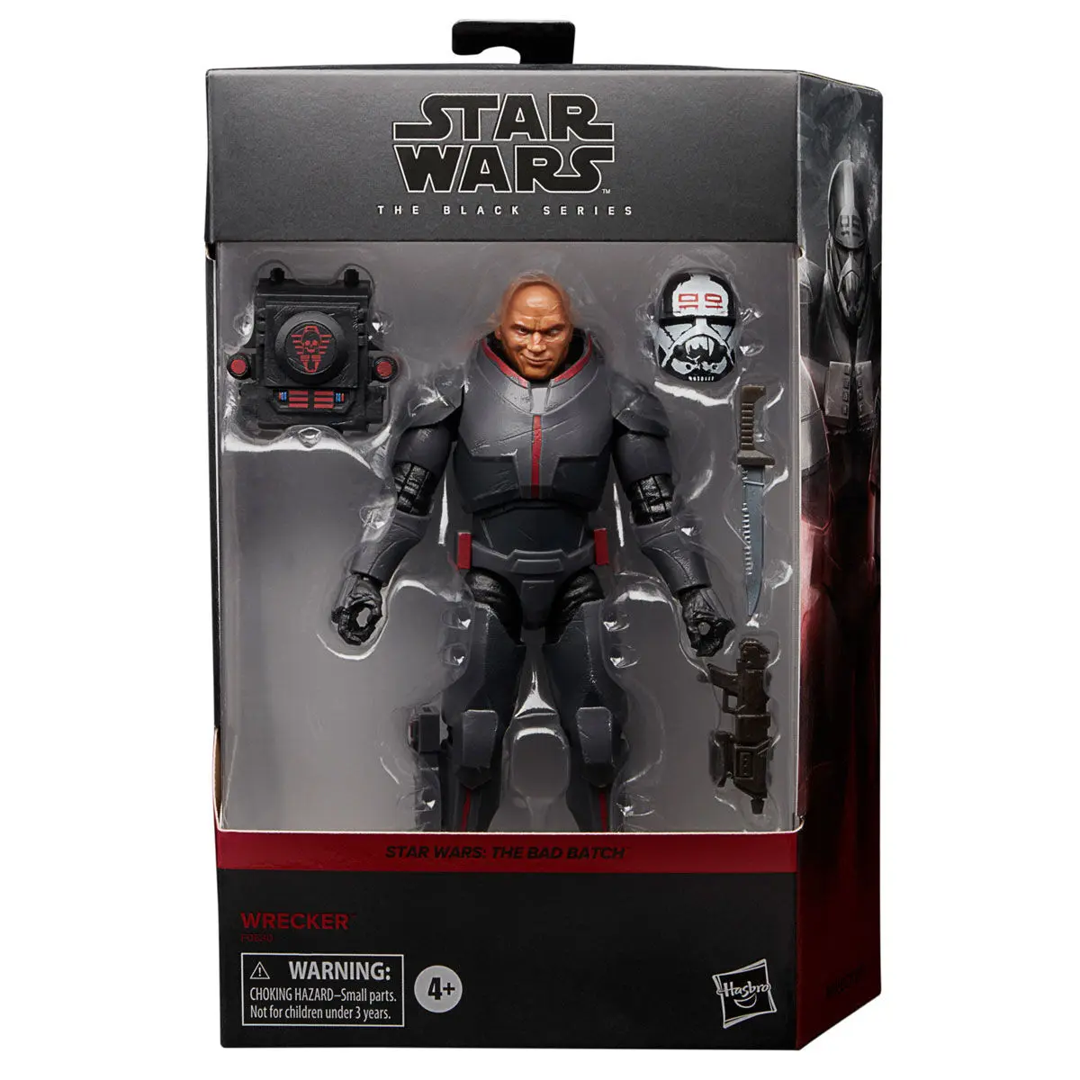 Star Wars The Bad Batch Black Series Deluxe Action Figur 2021 Wrecker 15 cm Produktfoto