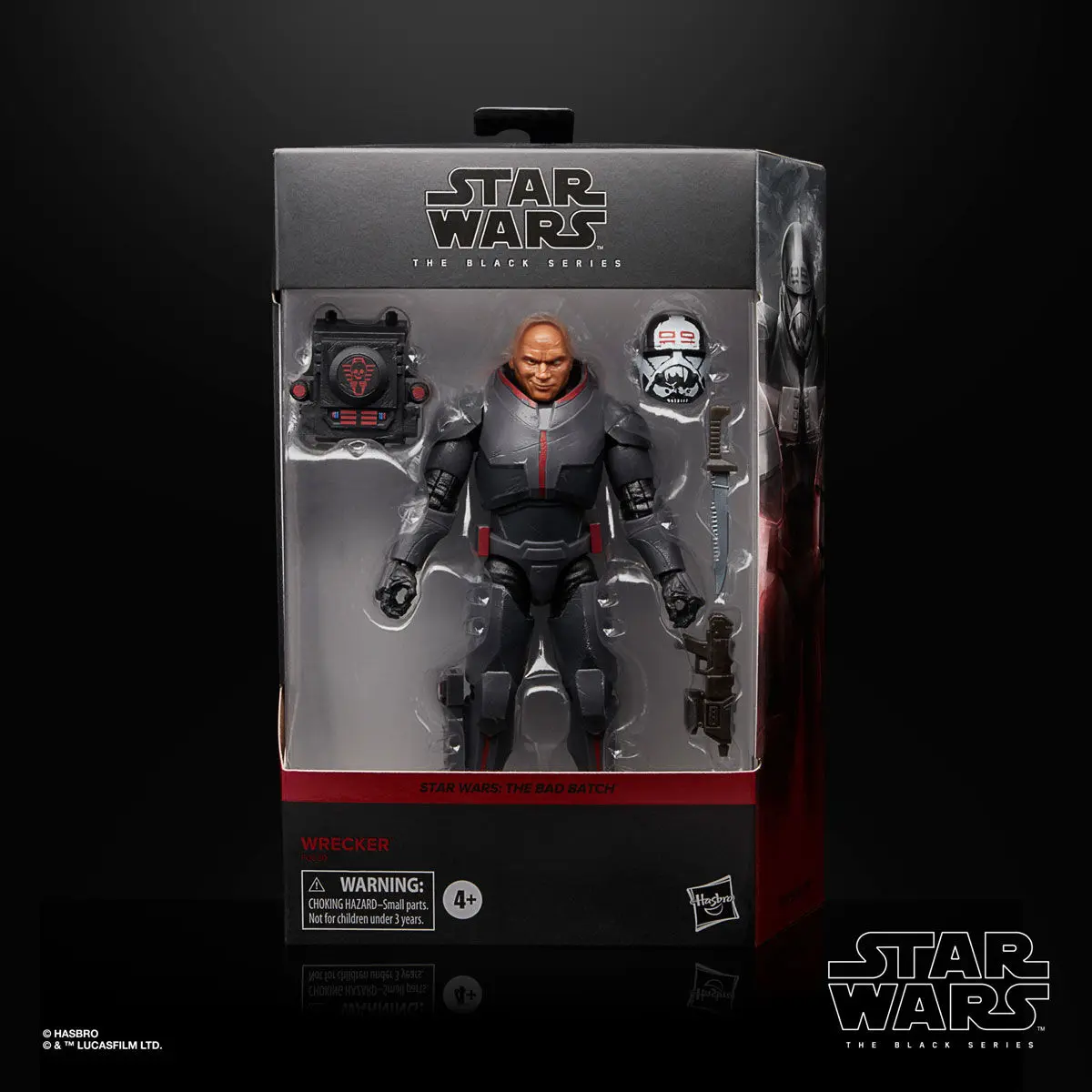 Star Wars The Bad Batch Black Series Deluxe Action Figur 2021 Wrecker 15 cm Produktfoto
