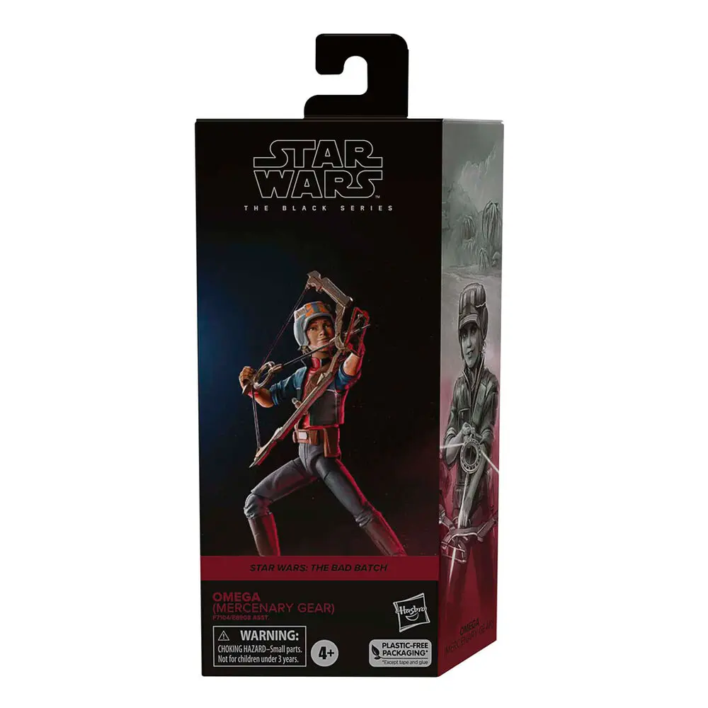 Star Wars: The Bad Batch Black Series Actionfigur Omega (Mercenary Gear) 15 cm termékfotó