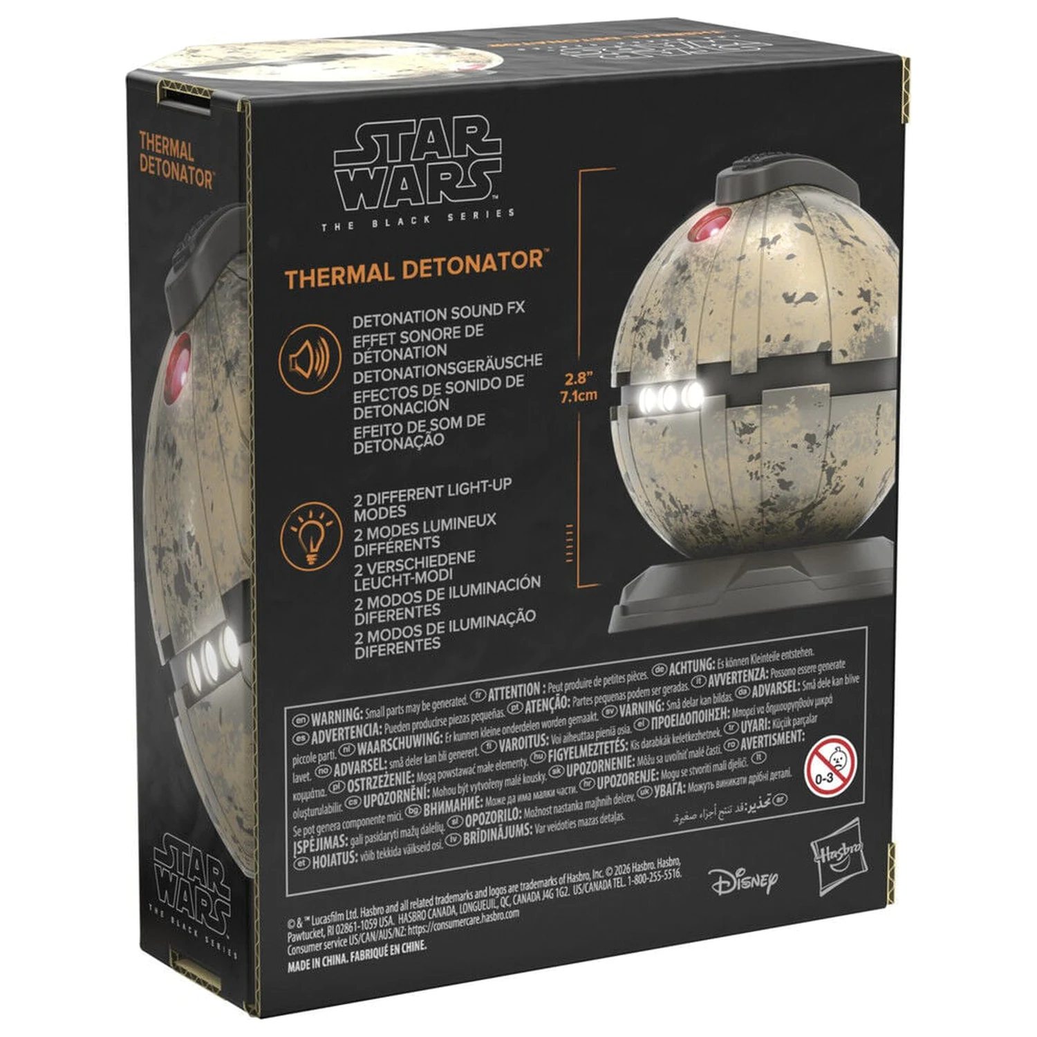 Star Wars The Black Series Premium elektronischer Detonator Produktfoto