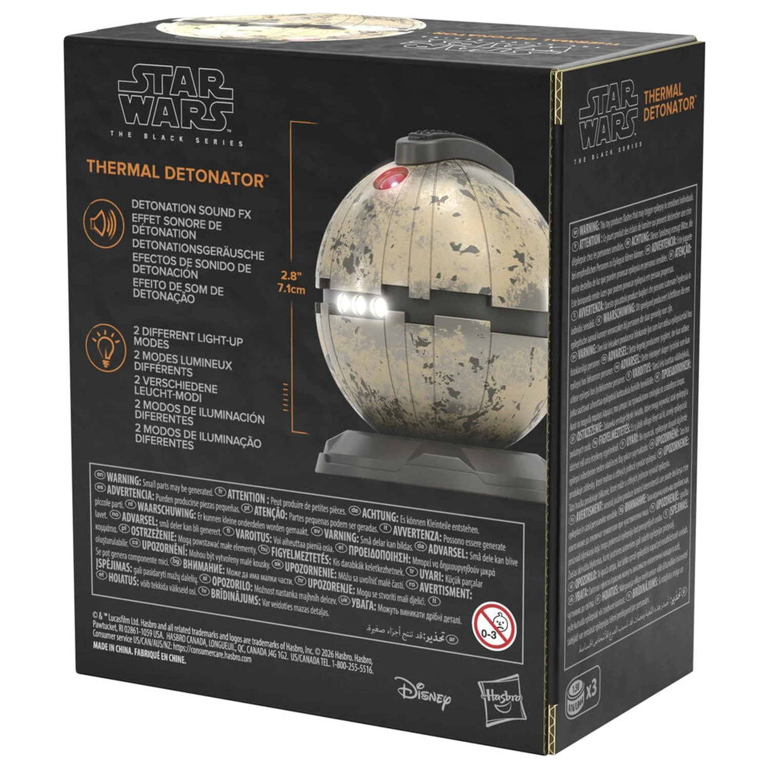 Star Wars The Black Series Premium elektronischer Detonator Produktfoto